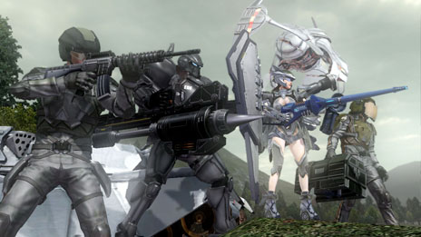 画像ギャラリー No.049のサムネイル画像 / 「地球防衛軍4」，連合地球軍・第4の兵士「フェンサー」が対フォーリナーの切り札として参戦