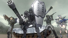 画像ギャラリー No.050のサムネイル画像 / 「地球防衛軍4」，連合地球軍・第4の兵士「フェンサー」が対フォーリナーの切り札として参戦