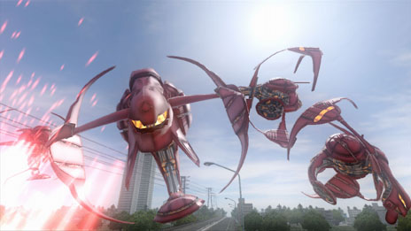 画像ギャラリー No.008のサムネイル画像 / 「地球防衛軍4」新たな敵キャラクター「クイーン」「新型レッドカラー」「大型輸送船」の存在が判明。「オンライン協力プレイ」の詳細も明らかに