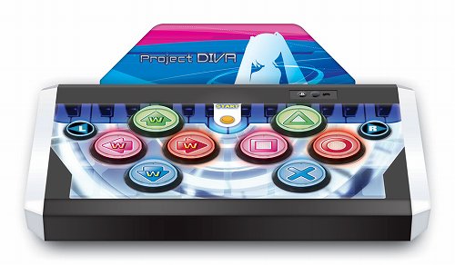 画像ギャラリー No.001のサムネイル画像 / ホリ，「初音ミク -Project DIVA- ドリーミーシアター 2nd（仮）」専用コントローラのプレオーダーを受付中。発光ギミック付きで3万円