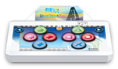 画像ギャラリー No.002のサムネイル画像 / ホリ,「初音ミク -Project DIVA- ドリーミーシアター 2nd」専用コントローラの再販(抽選販売)を実施。8月26日18:00まで申し込み受付中