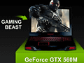 ［COMPUTEX］NVIDIA，「GeForce GTX 560M」を発表。GeForce 500Mシリーズ初のGTXモデル