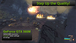 画像ギャラリー No.007のサムネイル画像 / ［COMPUTEX］NVIDIA，「GeForce GTX 560M」を発表。GeForce 500Mシリーズ初のGTXモデル