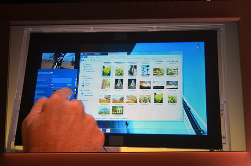 画像ギャラリー No.019のサムネイル画像 / ［COMPUTEX］Microsoft，x86とARMの両方で動作する「Windows 8」を披露。タブレット向けの新UIや一部ハードウェア要件も明らかに