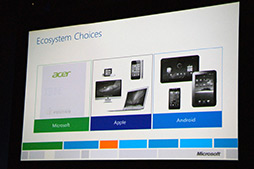 画像ギャラリー No.004のサムネイル画像 / ［COMPUTEX］Microsoft，Windowsの幅広いエコシステムをアピール。Xbox 360やWindows Phoneとの連係も