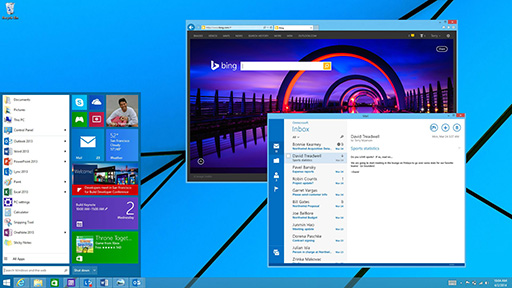 画像ギャラリー No.002のサムネイル画像 / Microsoft,「Windows 8.1 Update」を4月8日に提供開始。将来Windowsでは新型スタートメニューが導入されることに