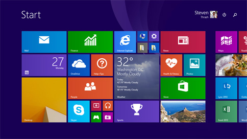 画像ギャラリー No.006のサムネイル画像 / Microsoft,「Windows 8.1 Update」を4月8日に提供開始。将来Windowsでは新型スタートメニューが導入されることに