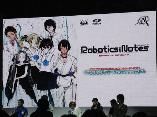 画像ギャラリー No.002のサムネイル画像 / ［TGS 2011］これは「お前ら」が世界を救う物語。さまざまな新情報や“世界線が変わる”ほどの企画についても発表された「Robotics;Notes」ステージイベント