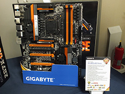 画像ギャラリー No.011のサムネイル画像 / GIGA-BYTE,未発表チップセット搭載マザーボード13製品を発表。ゲーマー向け製品はサウンド機能を重視