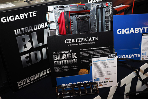 画像ギャラリー No.017のサムネイル画像 / GIGABYTEがIntel 9シリーズ搭載のゲーマー向けマザーボード10製品を発表。サーバーレベルの高信頼性シリーズ「Black Edition」が登場