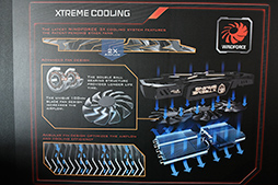 画像ギャラリー No.009のサムネイル画像 / ［COMPUTEX］GIGABYTE独自のGTX 1080カード，注目は搭載クーラーの「重なった3連ファン」