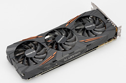 画像ギャラリー No.011のサムネイル画像 / 「GV-N1080G1 GAMING-8GD」レビュー。「WINDFORCE 3X」クーラー搭載のゲーマー向けGTX 1080カード，その実力は？