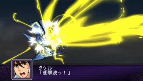画像ギャラリー No.004のサムネイル画像 / 「第2次スーパーロボット大戦Z 破界篇」の戦闘シーンをスクリーンショットで確認。“コードギアス”や“ガンダム00”など初参加作品の機体＆キャラの姿も
