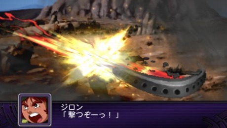 画像ギャラリー No.016のサムネイル画像 / 「第2次スーパーロボット大戦Z 破界篇」の戦闘シーンをスクリーンショットで確認。“コードギアス”や“ガンダム00”など初参加作品の機体＆キャラの姿も