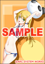 画像ギャラリー No.005のサムネイル画像 / PSP/3DS版「BLAZBLUE CONTINUUM SHIFT II」店舗別購入特典イラスト