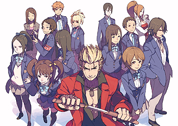 画像ギャラリー No.004のサムネイル画像 / PSP「ガチトラ! 〜暴れん坊教師 in High School〜」が本日発売。公式サイトに“黒板を綺麗にするだけで被災地支援ができる(?)”ミニゲームが登場