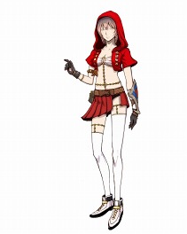 画像ギャラリー No.003のサムネイル画像 / 「FINAL FANTASY XIII-2」，大島優子さんデザインのオリジナルコスチュームがDLCに。2着のうちどちらを登場させるか，ゲームファンによる“人気投票”で決定