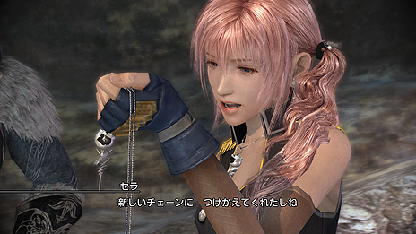 画像ギャラリー No.005のサムネイル画像 / 「FF XIII-2」，アサクリ/AKB48大島優子さんデザインの追加コスチュームと，コロシアムバトル第5弾「ギルガメッシュ」，第6弾「コヨコヨ」を4月10日に配信