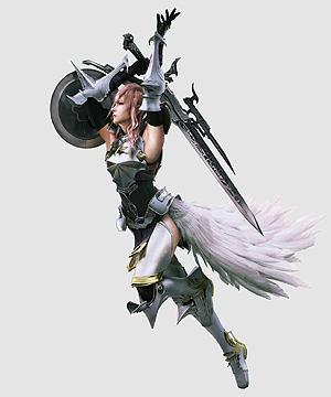 画像ギャラリー No.002のサムネイル画像 / 「FF XIII-2」，5月配信のライトニング編「女神の鎮魂歌」および，ノエル＆セラ追加衣装「黒魔道士＆白魔道士」のSSを追加公開