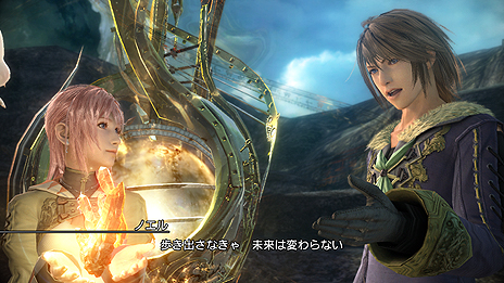 画像ギャラリー No.007のサムネイル画像 / 「FF XIII-2」，ライトニング編「女神の鎮魂歌」，ノエル/セラの第5弾コスチューム「黒魔道士＆白魔道士」，モーグリ追加衣装などのDLCを5月に配信