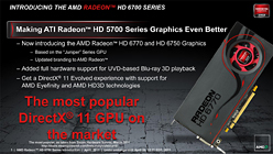 画像ギャラリー No.001のサムネイル画像 / 日本AMD，HD 6770＆HD 6750を国内発表。HD 5700シリーズのマイナーチェンジ