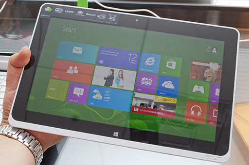 画像ギャラリー No.002のサムネイル画像 / Acer，Windows 8採用PCのラインナップを国内発表。タブレットや世界最薄Ultrabookなどを公開