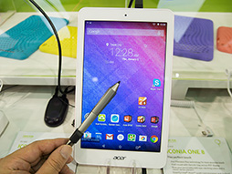 画像ギャラリー No.014のサムネイル画像 / ［COMPUTEX］奇抜なデザインのAcer製ゲーマー向けタブレット「Predator 8」を写真でチェック。発売は2015年末の予定