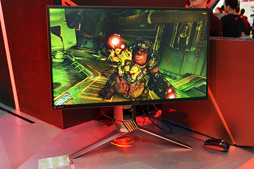 画像ギャラリー No.003のサムネイル画像 / ゲーマー向け液晶ディスプレイはオーバー200Hz対応の時代に? COMPUTEXで見た最新液晶ディスプレイ事情