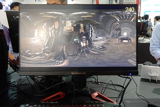 画像ギャラリー No.007のサムネイル画像 / ゲーマー向け液晶ディスプレイはオーバー200Hz対応の時代に? COMPUTEXで見た最新液晶ディスプレイ事情