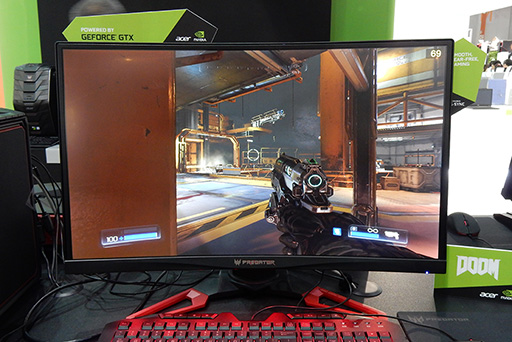 画像ギャラリー No.013のサムネイル画像 / ゲーマー向け液晶ディスプレイはオーバー200Hz対応の時代に? COMPUTEXで見た最新液晶ディスプレイ事情