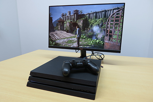 画像ギャラリー No.033のサムネイル画像 / Acerの23.8インチ液晶ディスプレイ「NITRO VG240Ybmiix」テストレポート。2万円前後で買えてPS4との組み合わせにも適する
