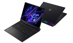 画像ギャラリー No.001のサムネイル画像 / AcerがMini LED液晶＆第14世代Core搭載のゲームノートPCを発表。Mini LED液晶や有機ELパネル採用のウルトラワイドディスプレイも