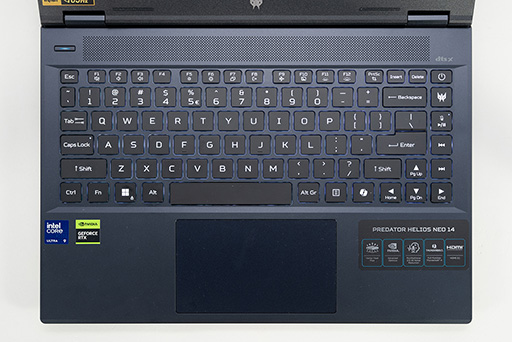 画像ギャラリー No.017のサムネイル画像 / Core Ultra搭載のゲーマー向けノートPC「Predator Helios Neo 14」はゲームを持ち運びたい人にぴったりの製品だ【PR】