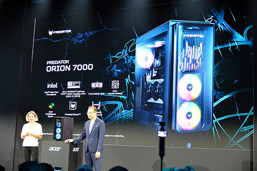 画像ギャラリー No.005のサムネイル画像 / ゲームパッド内蔵ゲーマー向けノートPCや携帯型ゲームPCなどAcerが新製品を続々発表