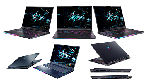 画像ギャラリー No.001のサムネイル画像 / GeForce RTX 5090＆Core Ultra 9 275HX搭載の18型ゲームノートPCがAcerから発売に