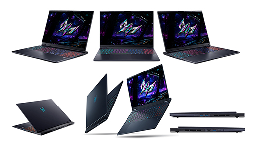画像ギャラリー No.002のサムネイル画像 / GeForce RTX 5090＆Core Ultra 9 275HX搭載の18型ゲームノートPCがAcerから発売に