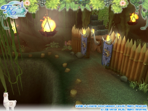 画像ギャラリー No.044のサムネイル画像 / 「Finding Neverland Online -聖境伝説-」に登場するダンジョンのSSとムービーが公開。このグロテスクな武器を持ったゴスロリ少女もボス？