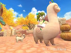 画像ギャラリー No.010のサムネイル画像 / 「Finding Neverland Online -聖境伝説-」のキャラクターメイキングシーンや染色システム，「アルパカ」の様子などが分かるムービーを4GamerにUp