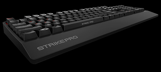 画像ギャラリー No.005のサムネイル画像 / Cherry赤軸採用英語キーボード「Strike Pro」と左右対称形状マウス「Neon」，Ozone製のゲーマー向け周辺機器2製品が国内発売