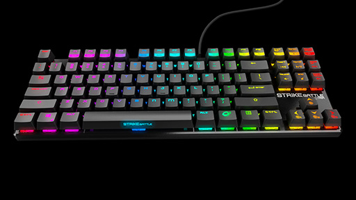 画像ギャラリー No.003のサムネイル画像 / Cherry MX Red採用の「Strike Pro Spectra」などOzone製のゲーマー向けキーボード2製品が3月3日に国内発売