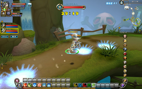 画像ギャラリー No.006のサムネイル画像 / アクション要素が満載のMMORPG「くろネコONLINE」を，サービス開始に先駆けてプレイしてきた
