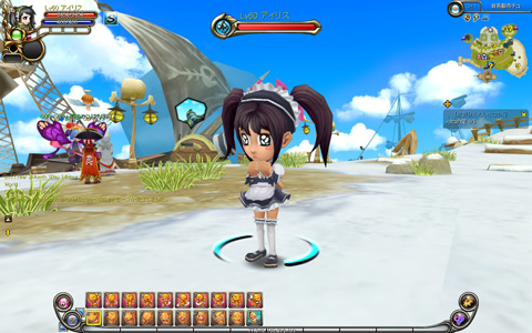 画像ギャラリー No.016のサムネイル画像 / アクション要素が満載のMMORPG「くろネコONLINE」を，サービス開始に先駆けてプレイしてきた