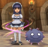 画像ギャラリー No.011のサムネイル画像 / 「くろネコONLINE」，ペット同士を対決させる新モード「クロンバトル」が本日登場。バフ効果が得られる「バトルカード」の使い方などが重要だ