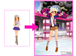 画像ギャラリー No.001のサムネイル画像 / 「プリティーリズム」と連動したWebファションショーがリニューアルオープン