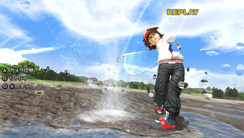画像ギャラリー No.002のサムネイル画像 / ［TGS 2011］PS Vitaの機能を駆使して簡単操作とゴルフプレイへのこだわりを両立。「みんなのGOLF 6」インプレッション