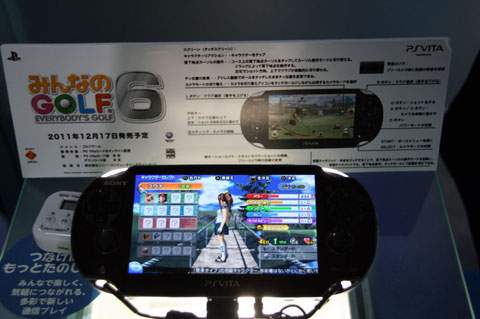 画像ギャラリー No.003のサムネイル画像 / ［TGS 2011］PS Vitaの機能を駆使して簡単操作とゴルフプレイへのこだわりを両立。「みんなのGOLF 6」インプレッション