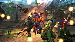 画像ギャラリー No.007のサムネイル画像 / ［TGS 2011］「MAX ANARCHY」プレイレポート。ハチャメチャな乱戦っぷりが楽しいド派手な格闘アクションだ
