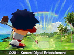 画像ギャラリー No.006のサムネイル画像 / KONAMI「パワフルゴルフ」を3月17日に発売。誰でも手軽にナイスショットの爽快感が味わえる,ニンテンドーDS向けのゴルフゲーム