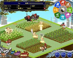 画像ギャラリー No.004のサムネイル画像 / 「三国志牧場」荒地を整地すると獲得経験値が2倍になるキャンペーン実施