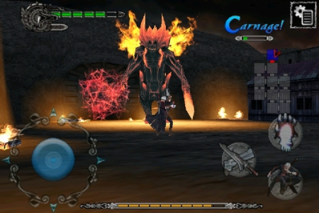 画像ギャラリー No.007のサムネイル画像 / iPhone/iPod touchアプリ「デビル メイ クライ 4 リフレイン」が本日配信。2月10日までの期間限定で特別価格350円（税込）